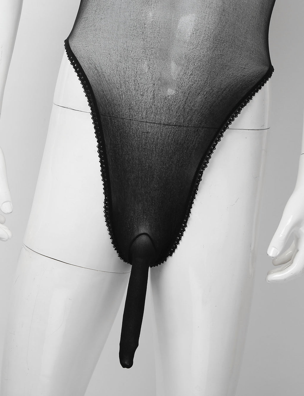 Lace Bodysuit for Crossdressers - Style 4 - Image 14