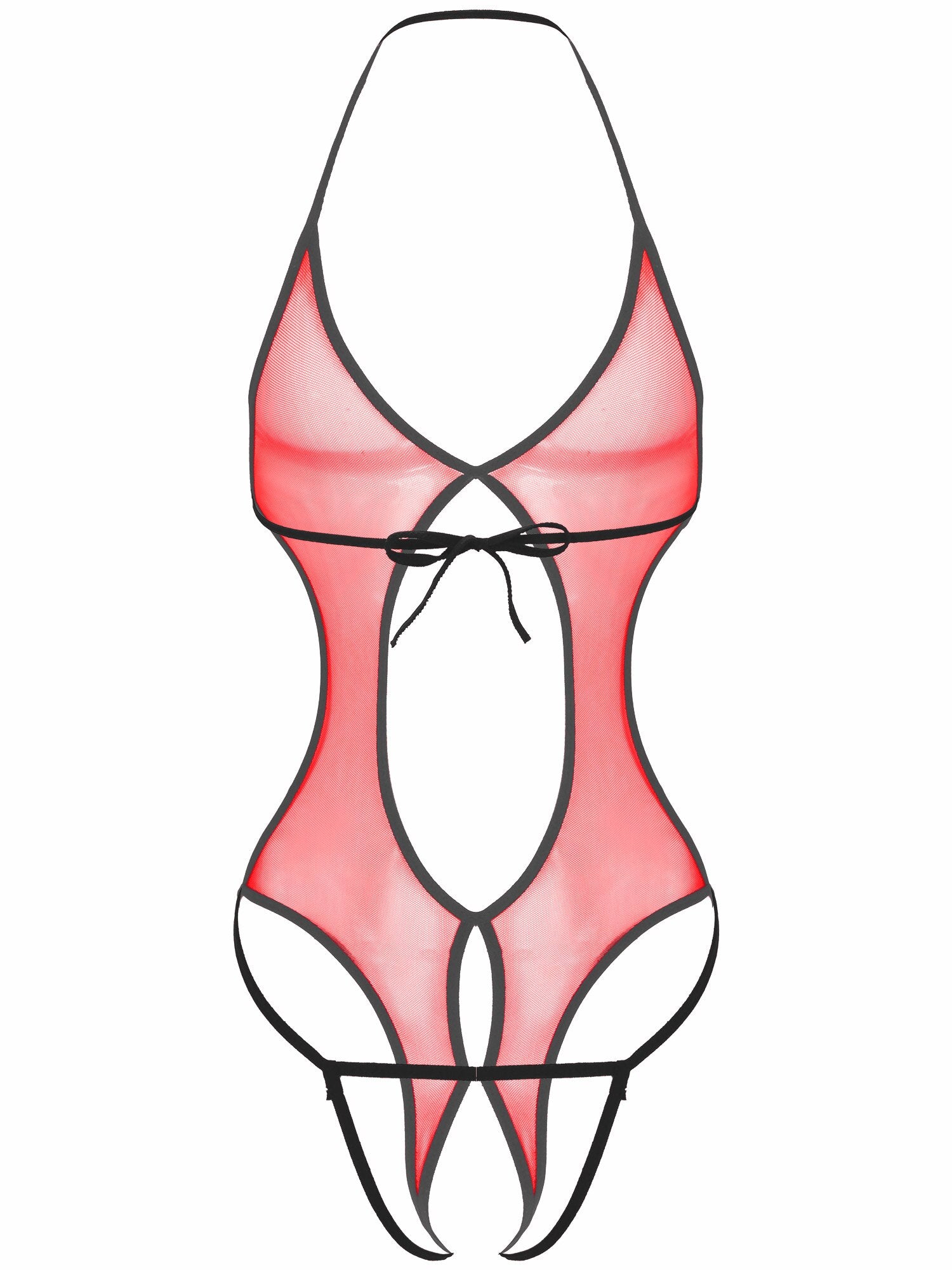 Sheer Mesh Catsuit for Crossdressers - Image 52