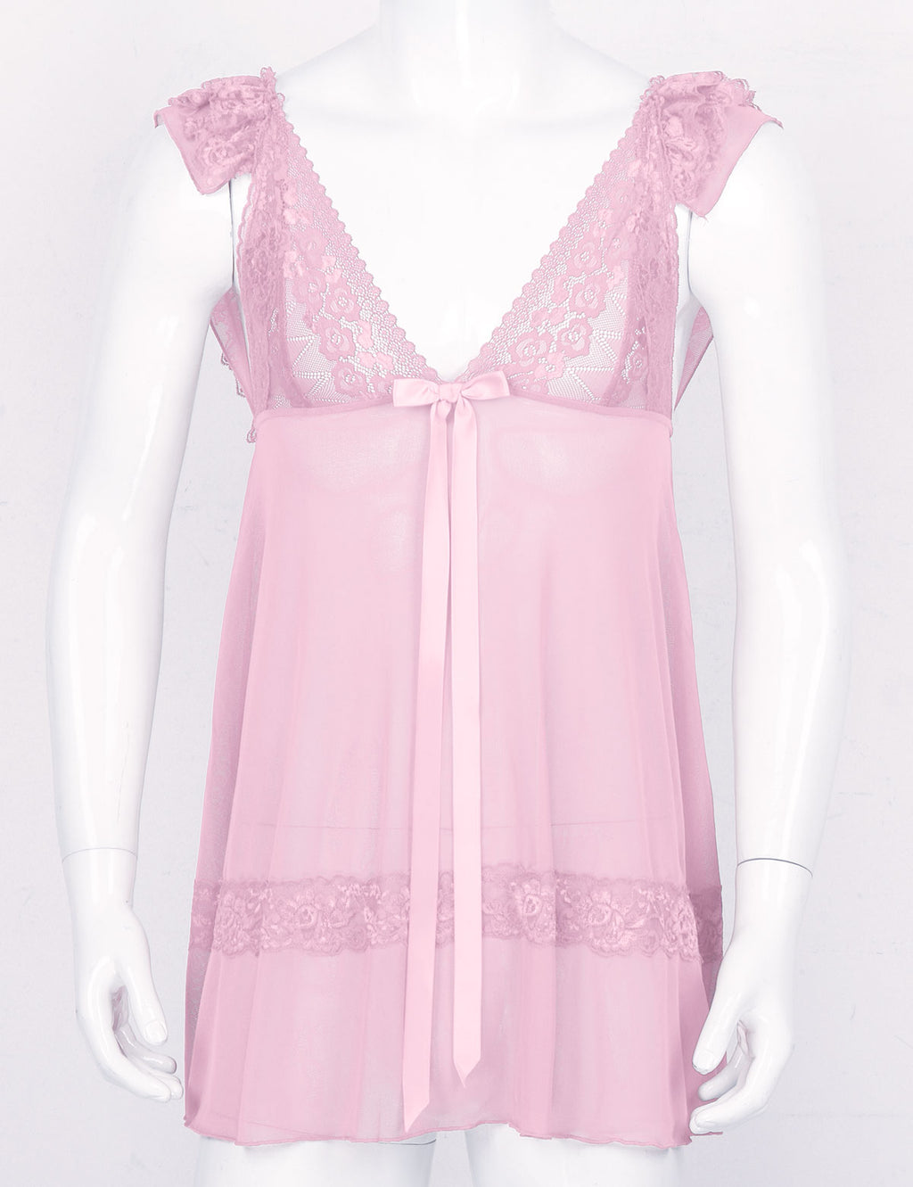Lace Babydoll Dress for Crossdressers - Style 2 - Image 15
