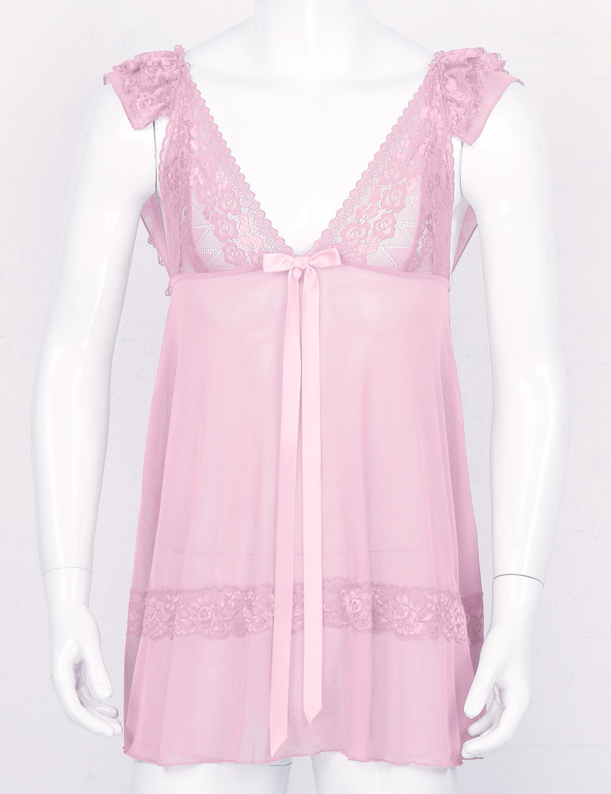 Lace Babydoll Dress for Crossdressers - Style 2 - Image 15