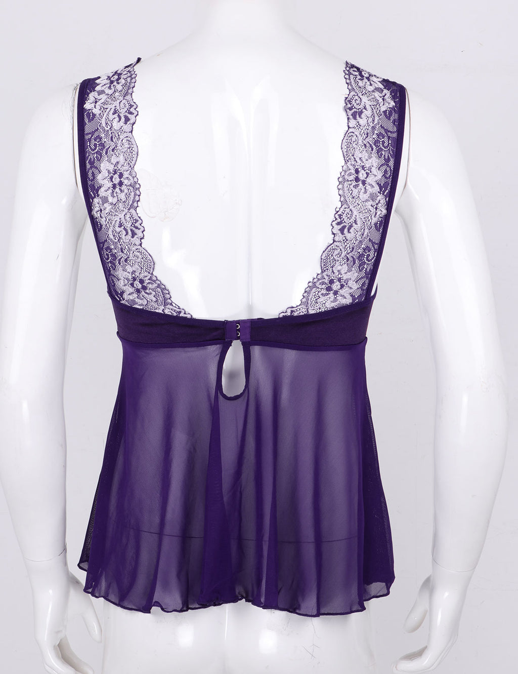 Lace Babydoll Dress for Crossdressers - Style 4 - Image 7