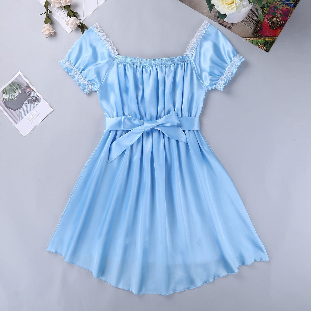 Satin Bodysuit for Crossdressers - Style 4 - Image 8