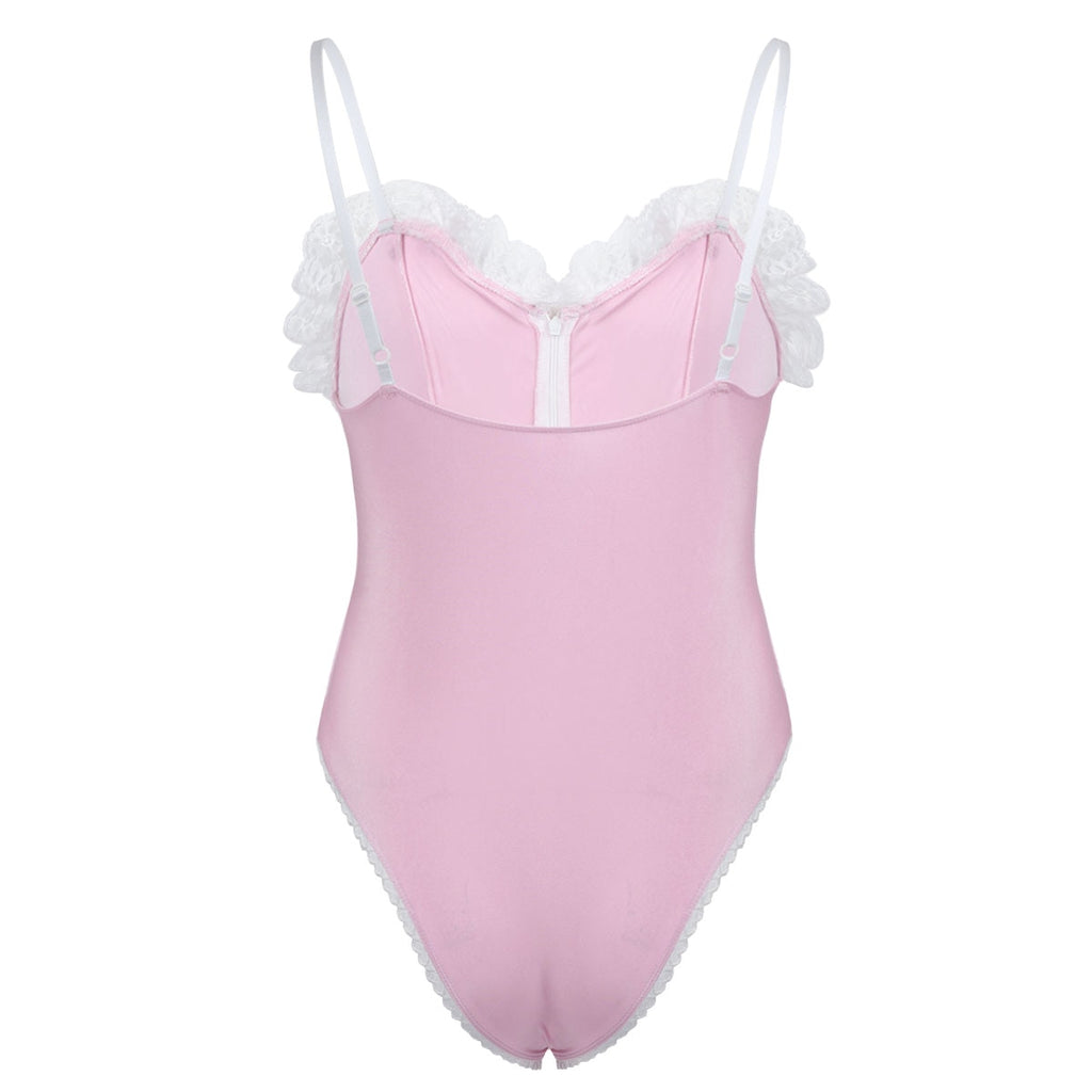 Lace Bodysuit for Crossdressers - Image 13