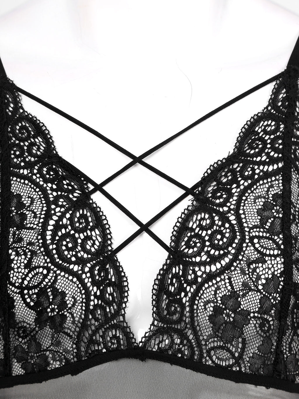 Satin Bodysuit for Crossdressers - Style 2 - Image 9