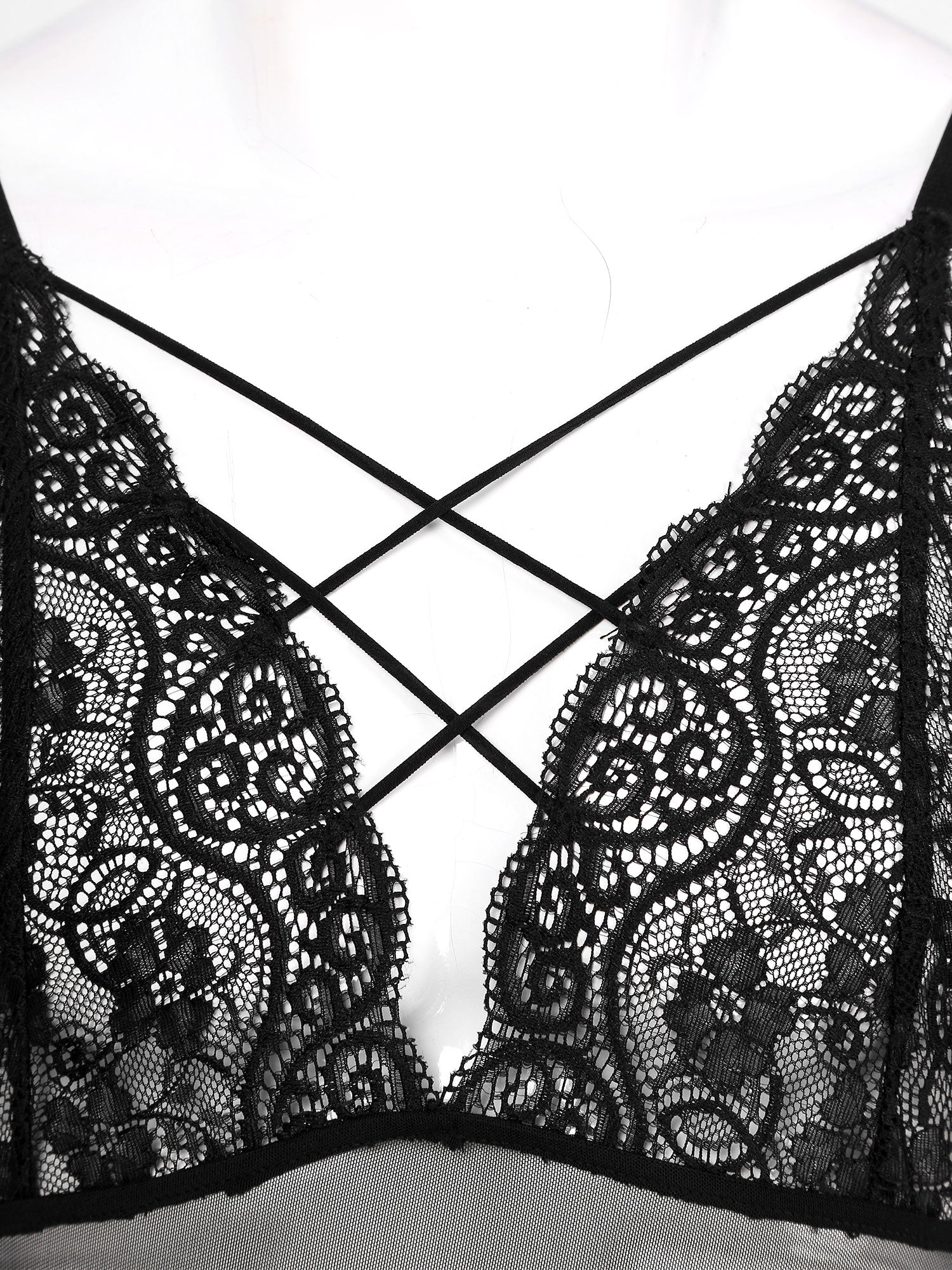 Satin Bodysuit for Crossdressers - Style 2 - Image 10