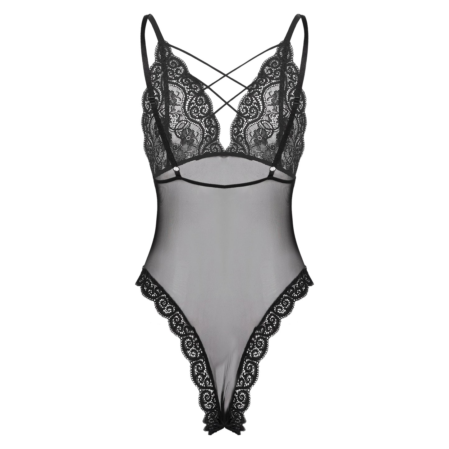 Lace Bodysuit: Seductive Lingerie for Male Crossdressers