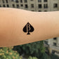 Beta Symbol - Temporary Tattoo (10 Pieces)