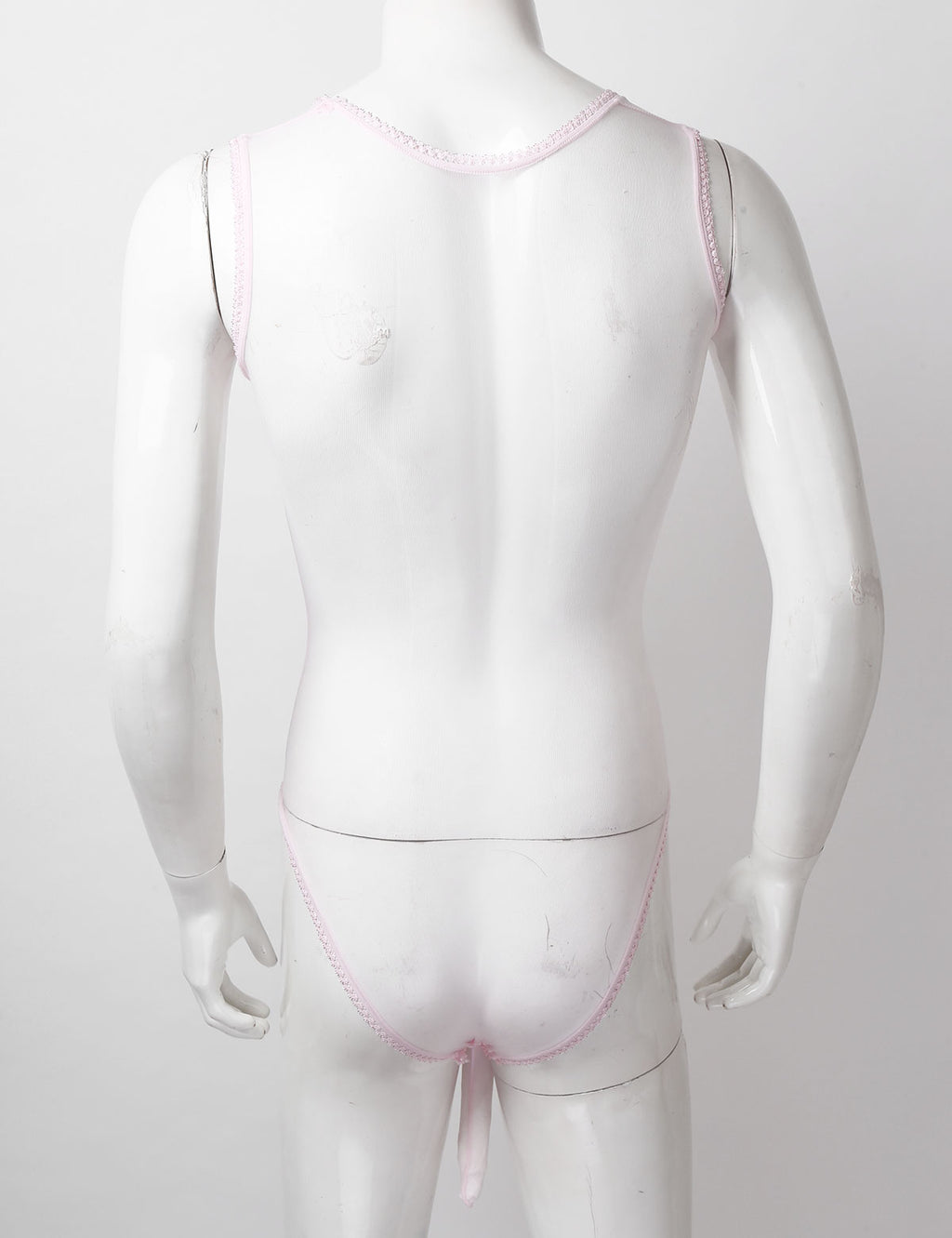 Satin Bodysuit for Crossdressers - Style 3 - Image 6