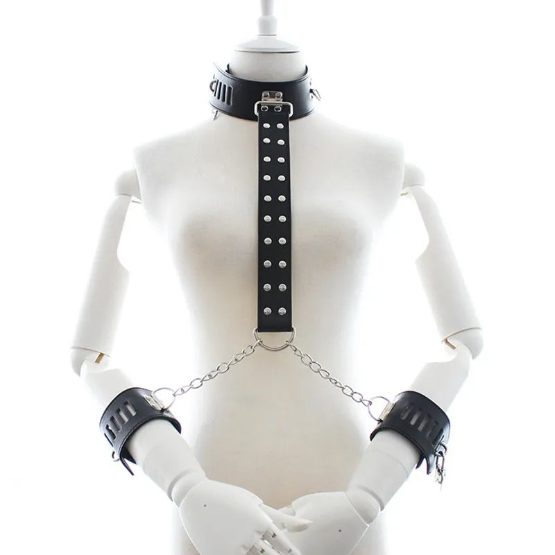 Intimate Couples' Accessories: Neck Cuffs for BDSM Bondage, Stimulation, and Flirting - Coll - Image 33