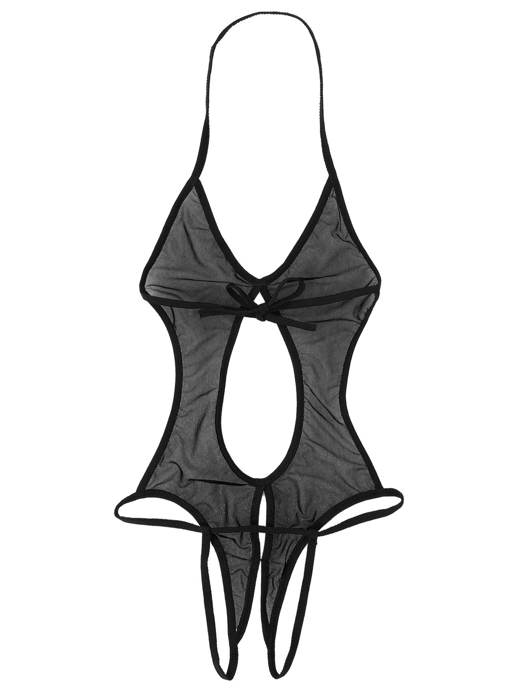 Sheer Mesh Catsuit for Crossdressers - Image 59