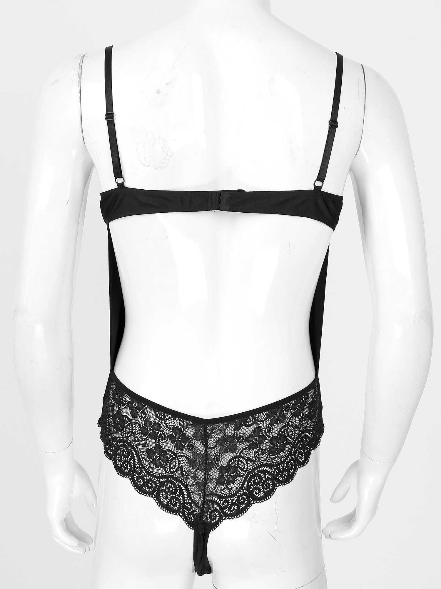 Sheer Mesh Catsuit for Crossdressers - Style 6 - Image 16
