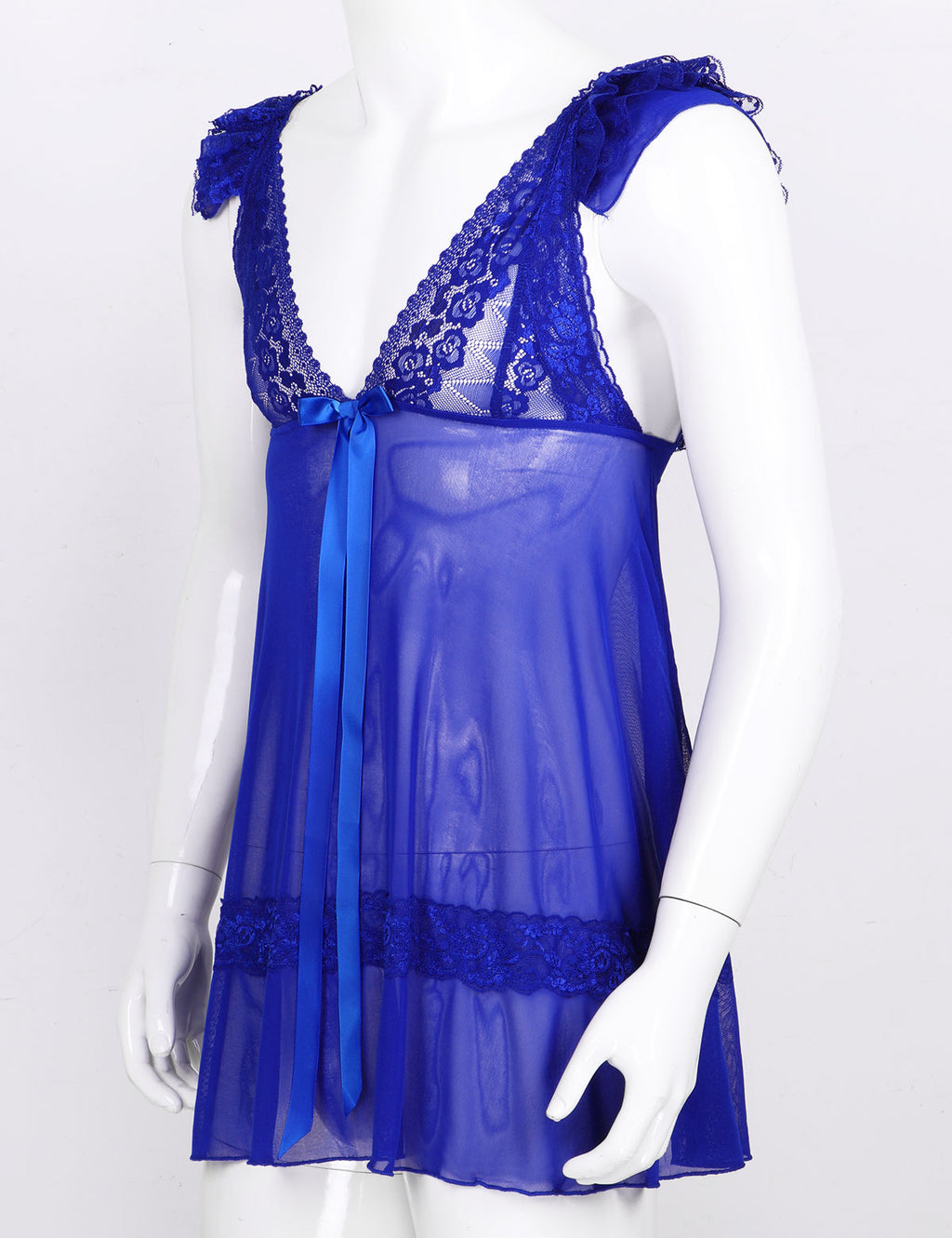 Lace Babydoll Dress for Crossdressers - Style 2 - Image 23