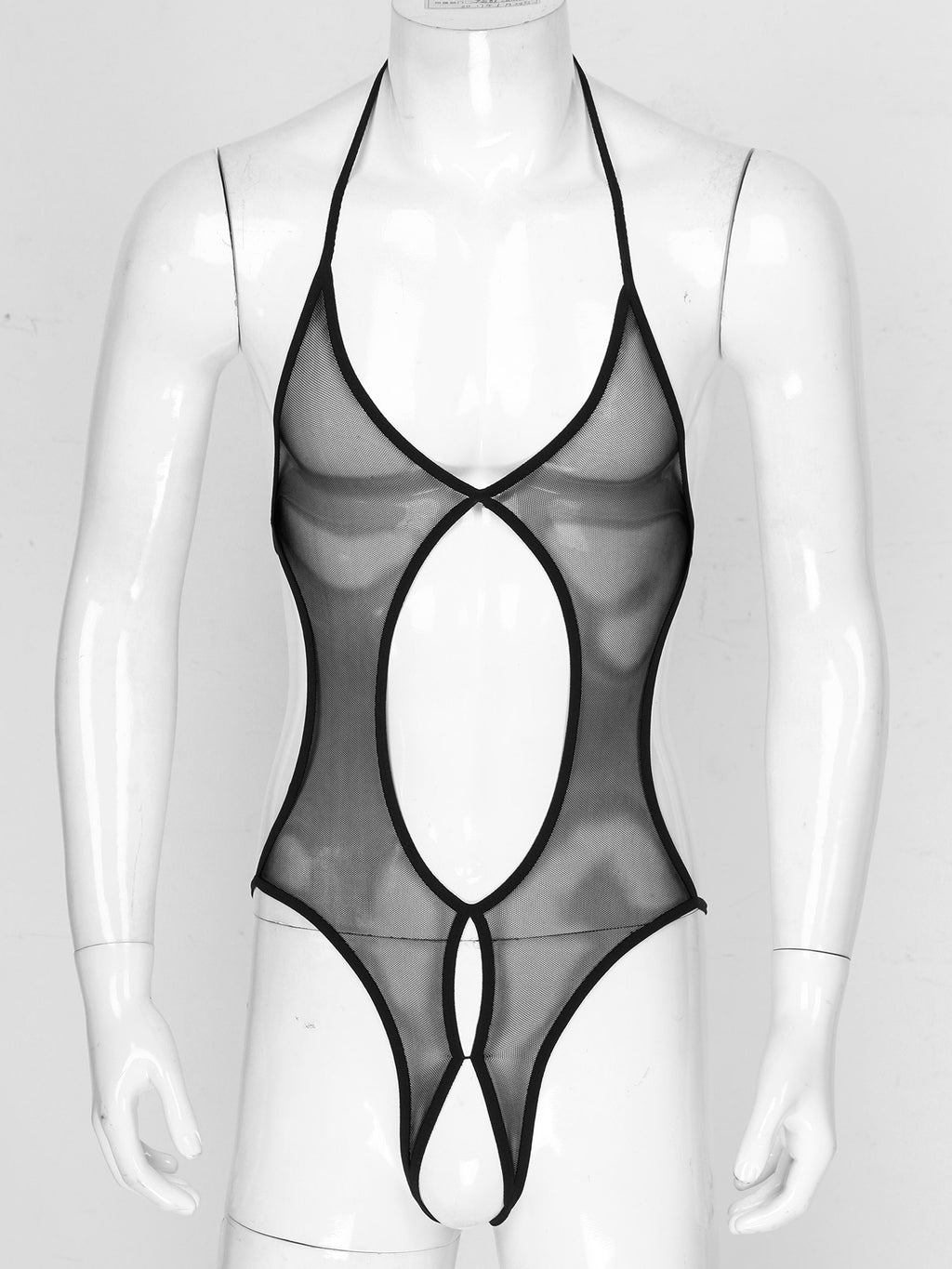 Sheer Mesh Catsuit for Crossdressers - Image 11