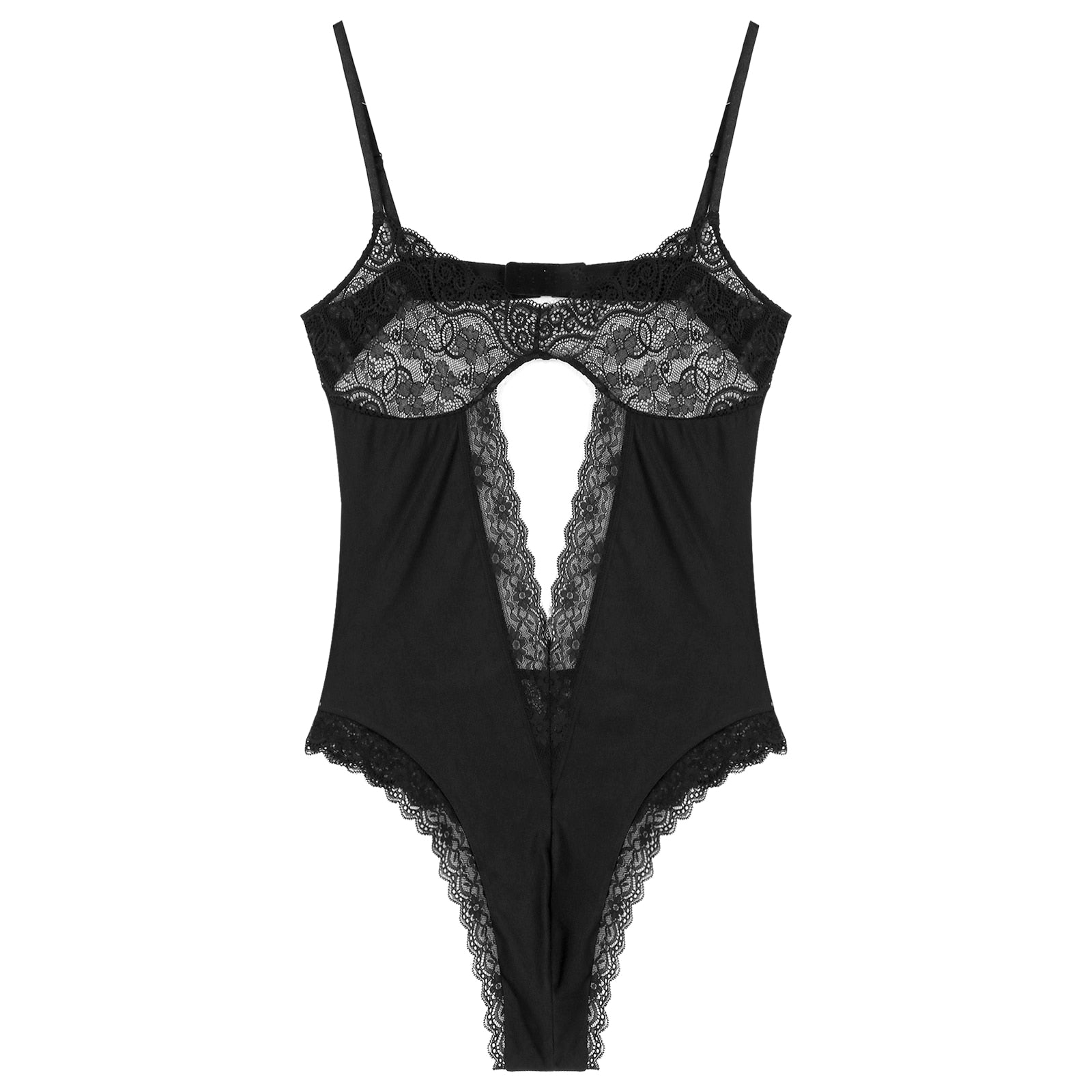Sheer Mesh Catsuit for Crossdressers - Style 6 - Image 22
