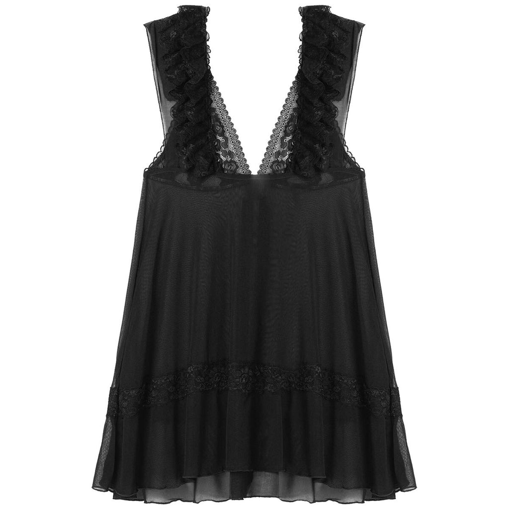 Lace Babydoll Dress for Crossdressers - Style 2 - Image 16