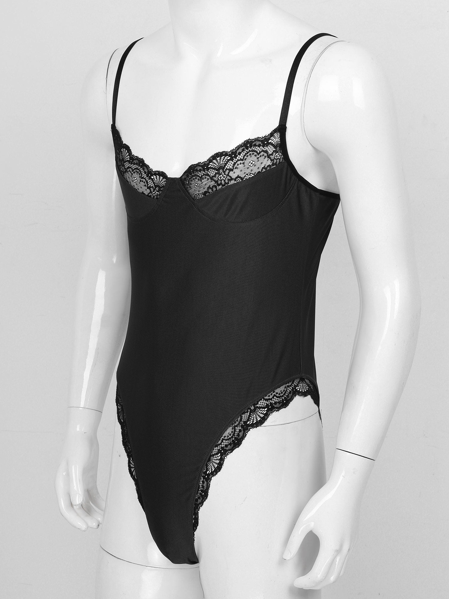 Sheer Mesh Catsuit for Crossdressers - Style 4 - Image 24