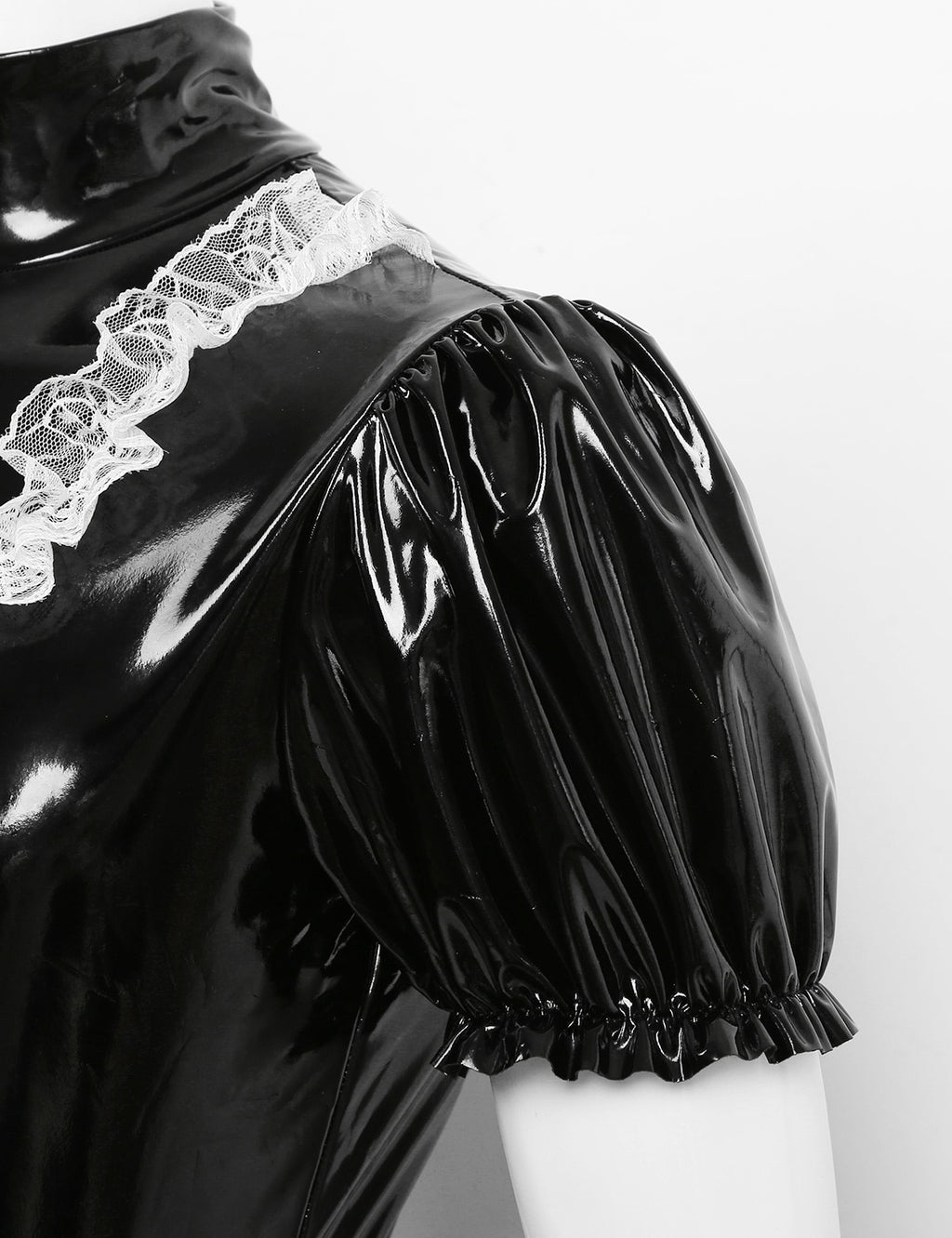 Patent-Look Bodysuit for Crossdressers - Style 2 - Image 15
