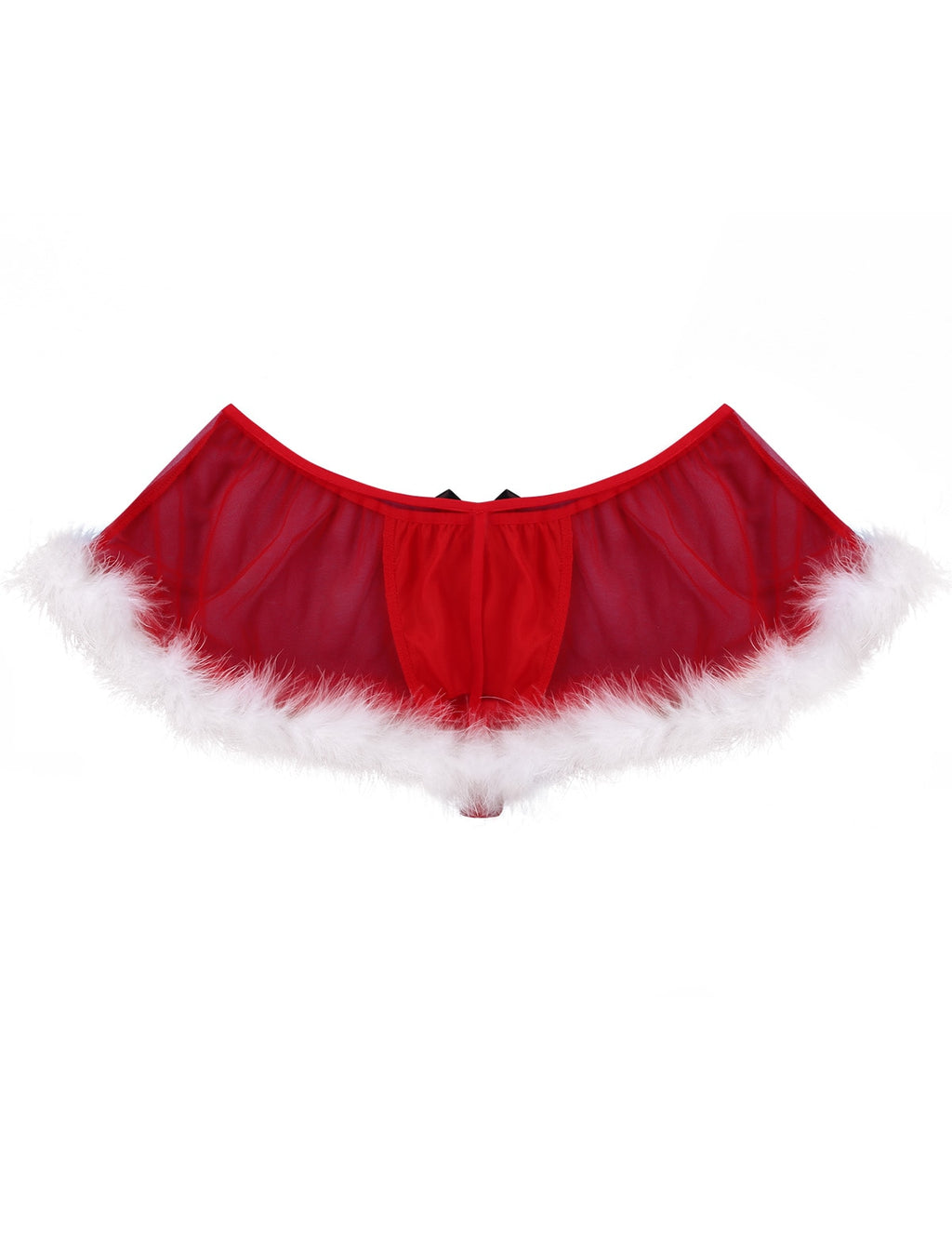 Festive Feminine Lingerie Set for Crossdressers - Image 4