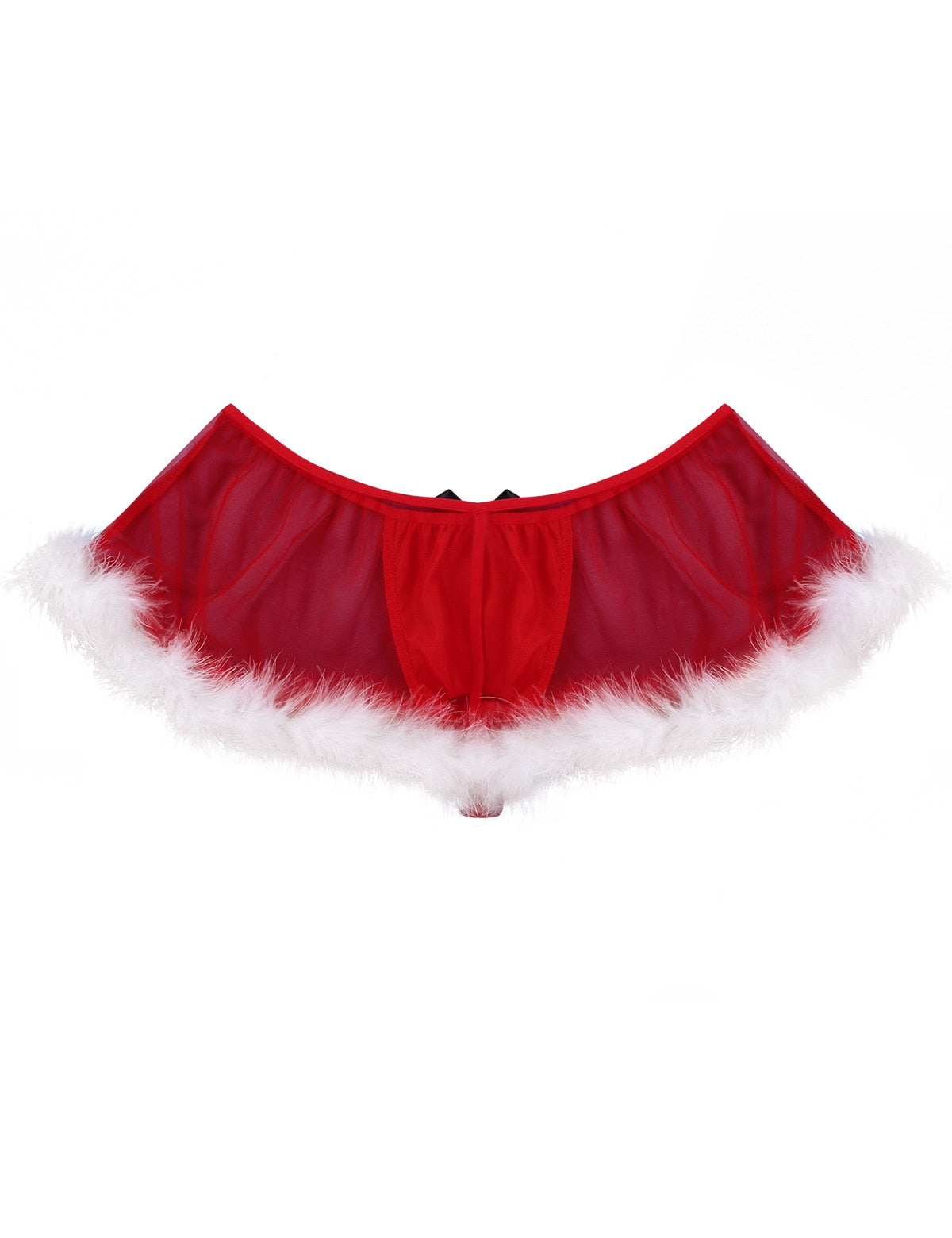 Festive Feminine Lingerie Set for Crossdressers - Image 4