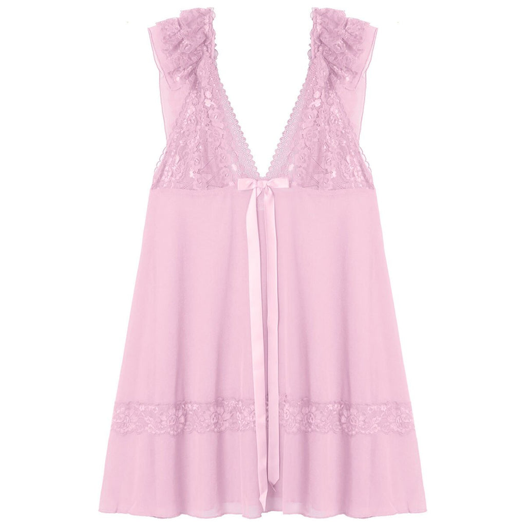 Lace Babydoll Dress for Crossdressers - Style 2 - Image 6