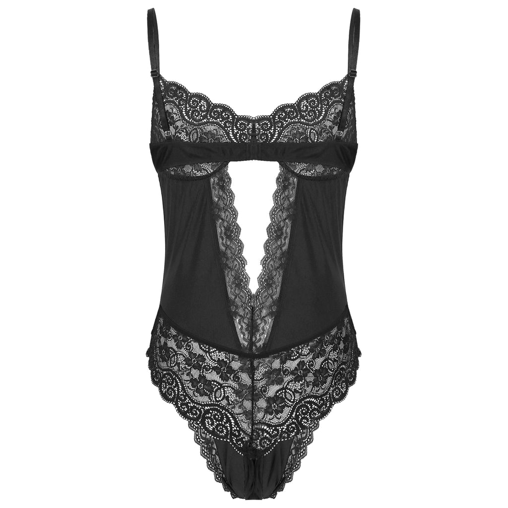 Sheer Mesh Catsuit for Crossdressers - Style 2 - Image 3