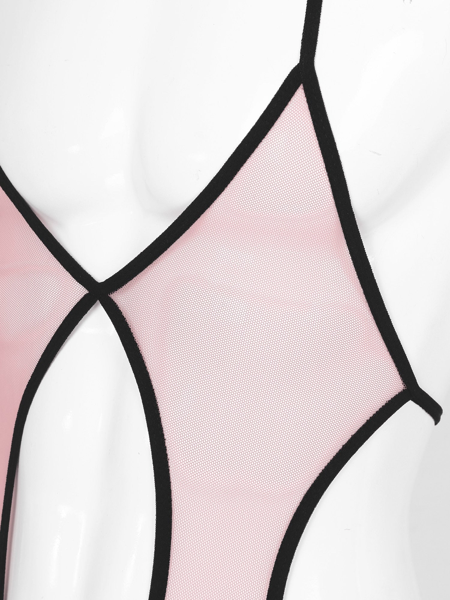 Sheer Mesh Catsuit for Crossdressers - Image 31