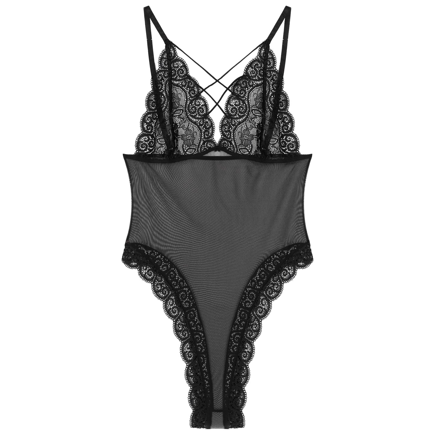 Lace Bodysuit: Seductive Lingerie for Male Crossdressers