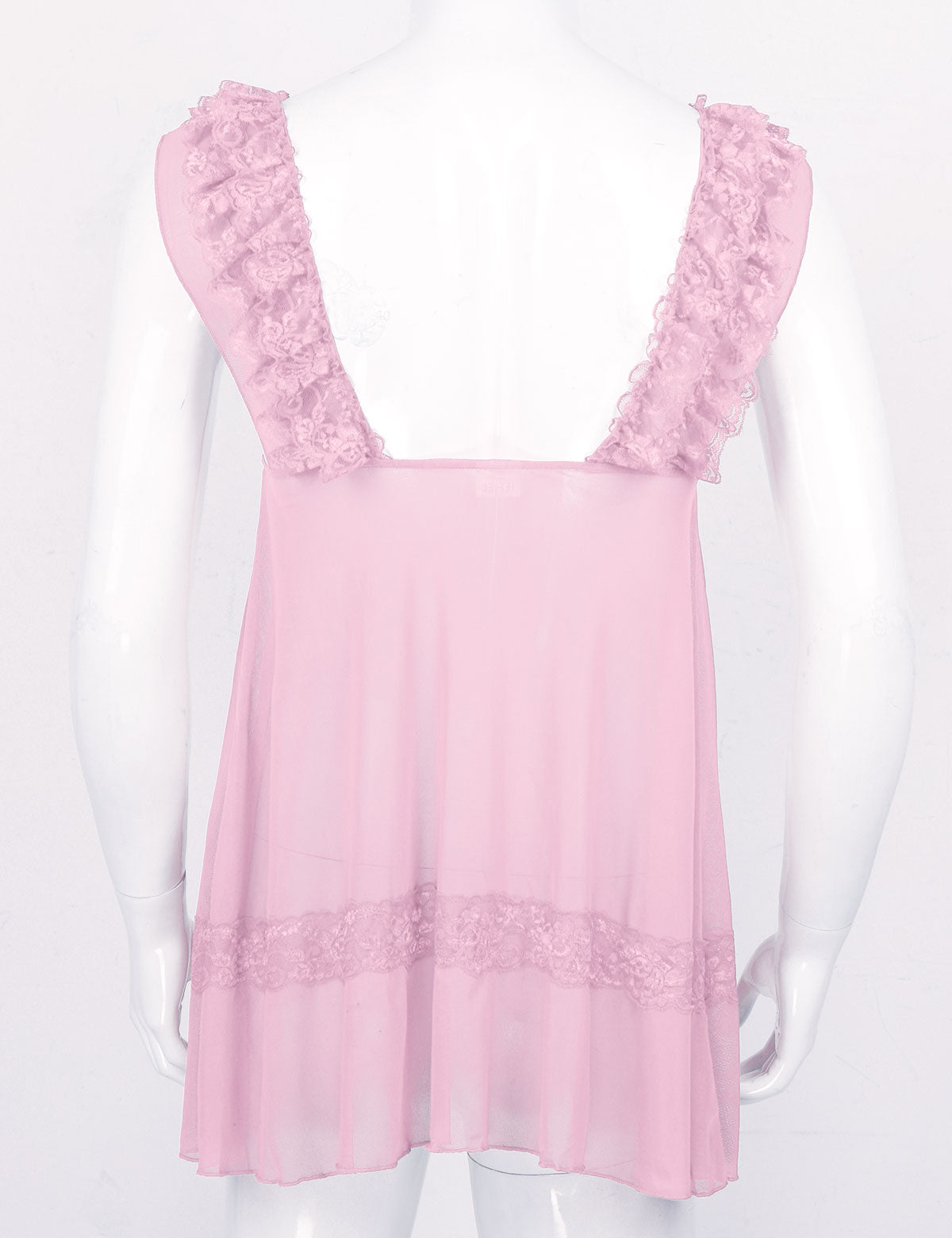 Lace Babydoll Dress for Crossdressers - Style 2 - Image 19