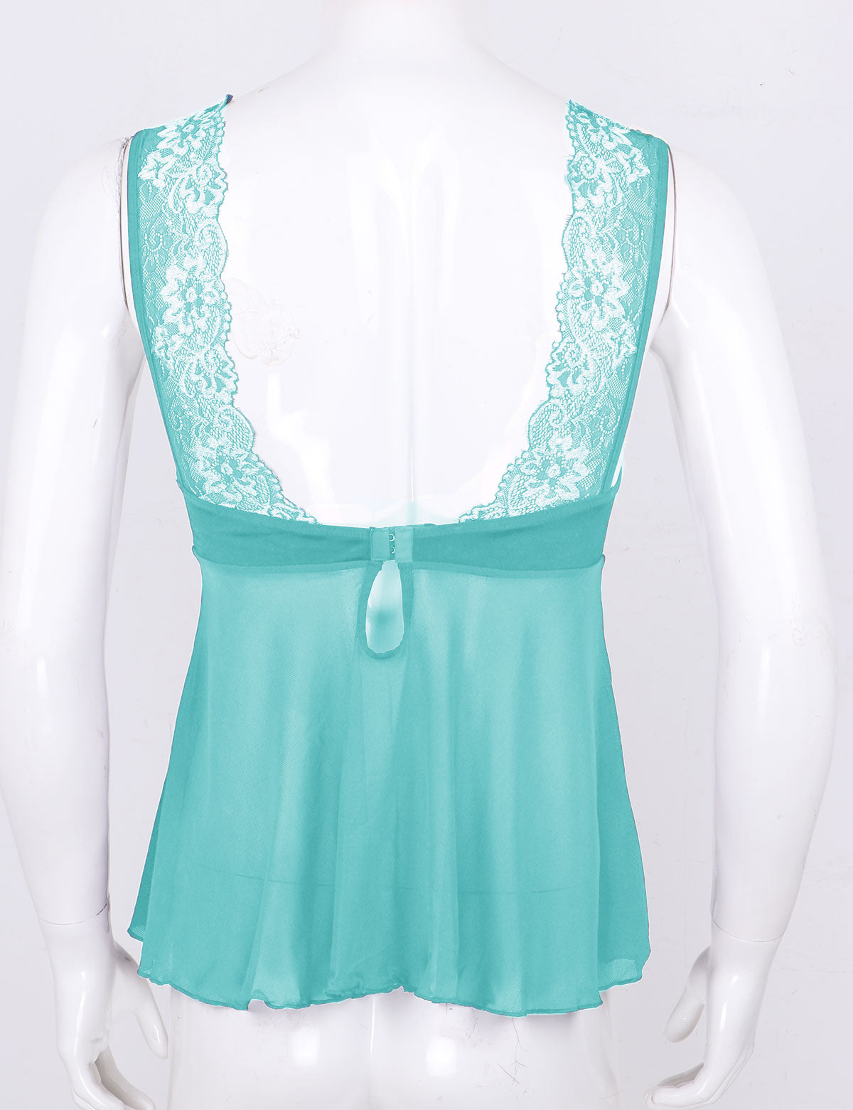 Lace Babydoll Dress for Crossdressers - Style 5 - Image 24