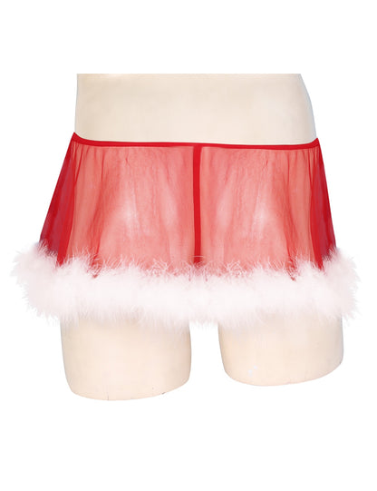 Sissy Christmas Costume: Sexy Crossdressing Lingerie for the Holidays