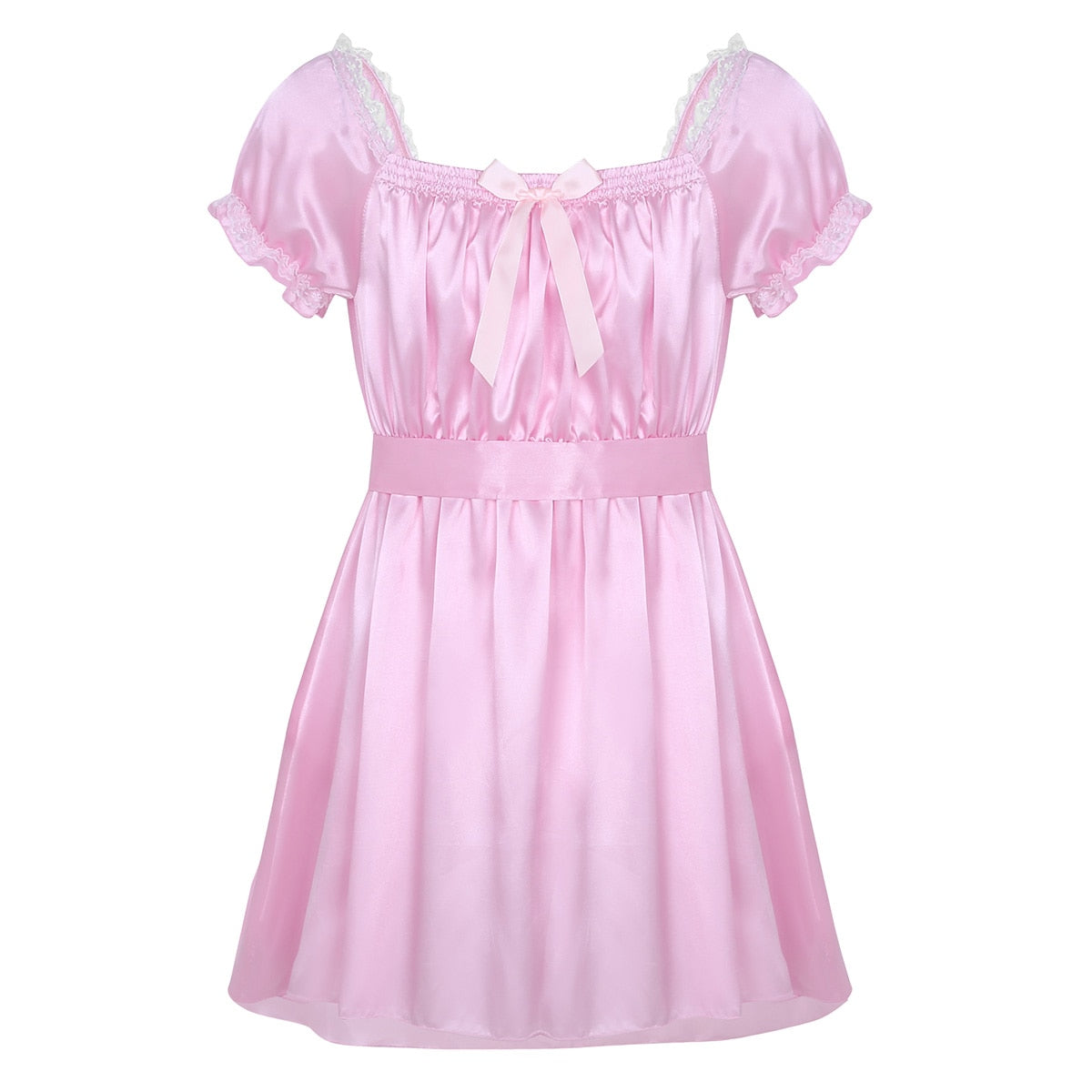 Satin Nightdress for Crossdressers - Image 5