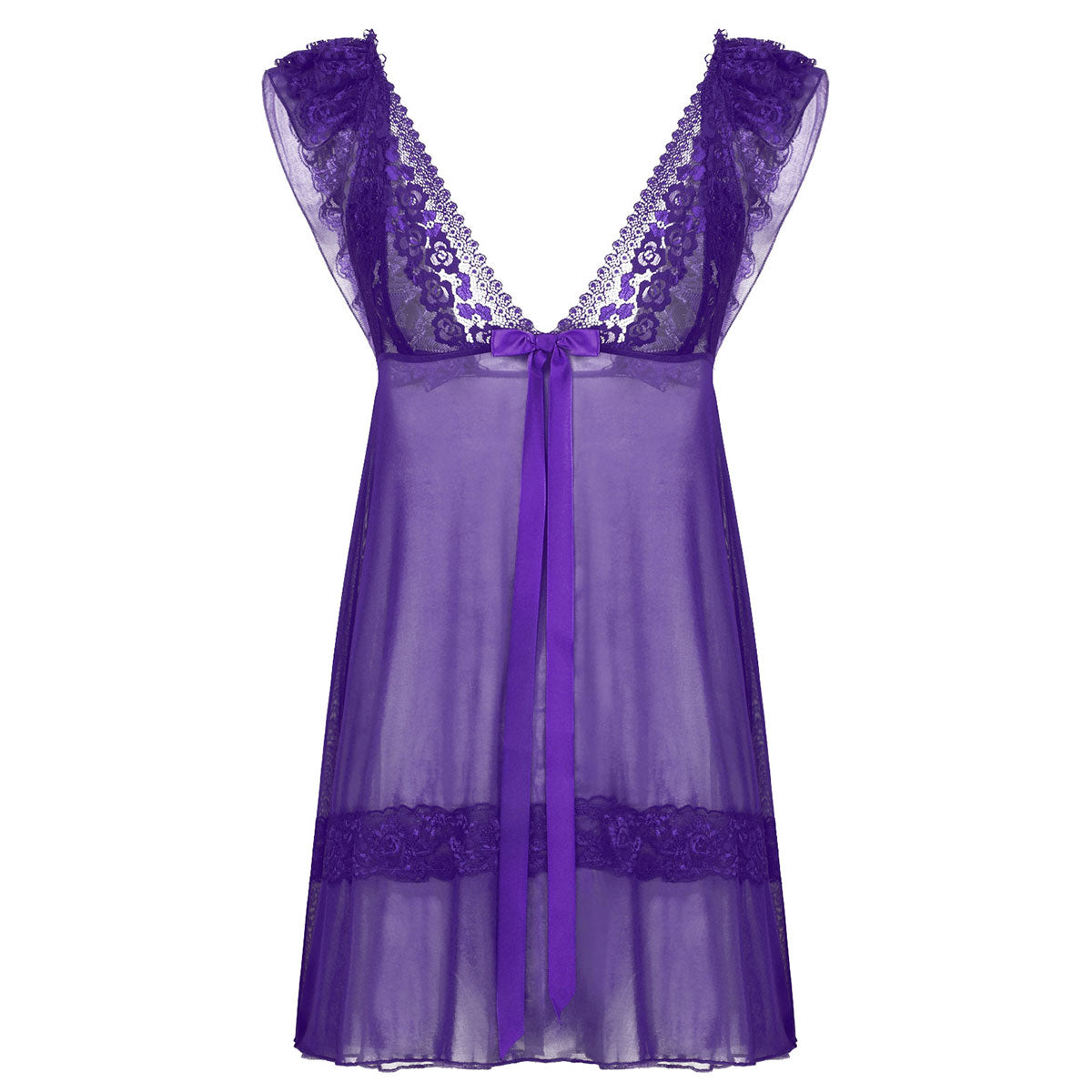 Lace Babydoll Dress for Crossdressers - Style 2 - Image 7