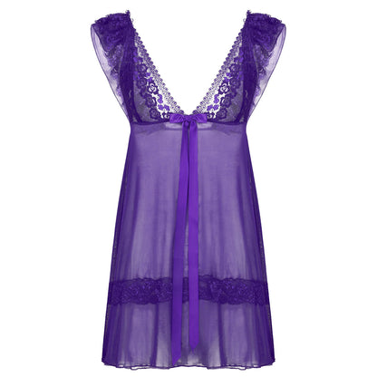 Low-cut Sissy Lingerie: Seductive Nightwear for Crossdressers