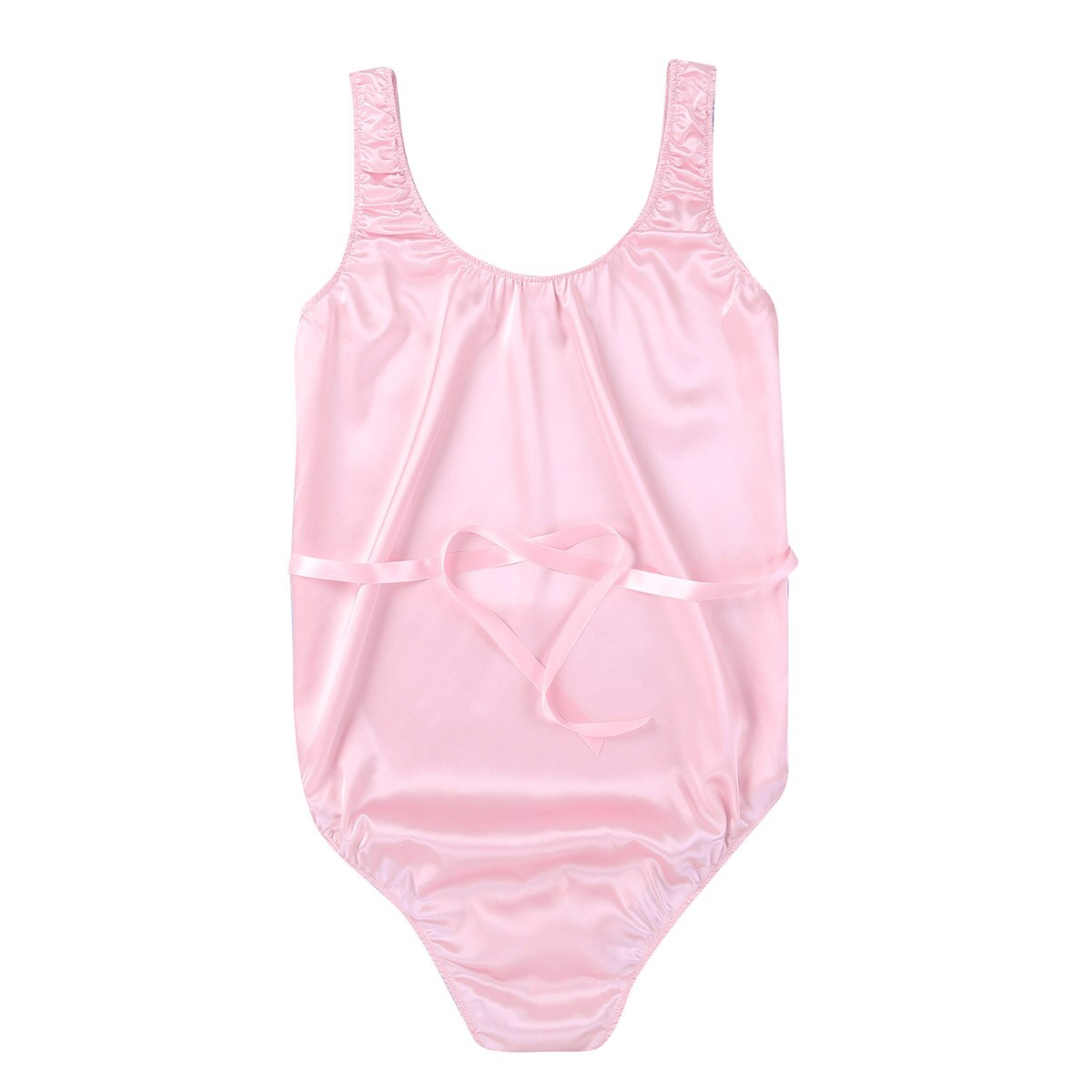 Satin Bodysuit for Crossdressers - Style 7 - Image 8