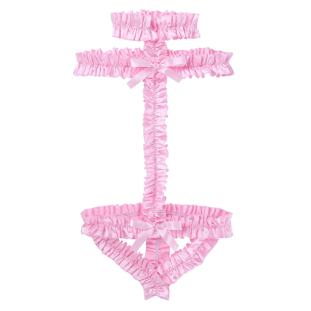 Lace Bodysuit for Crossdressers - Style 9 - Image 14