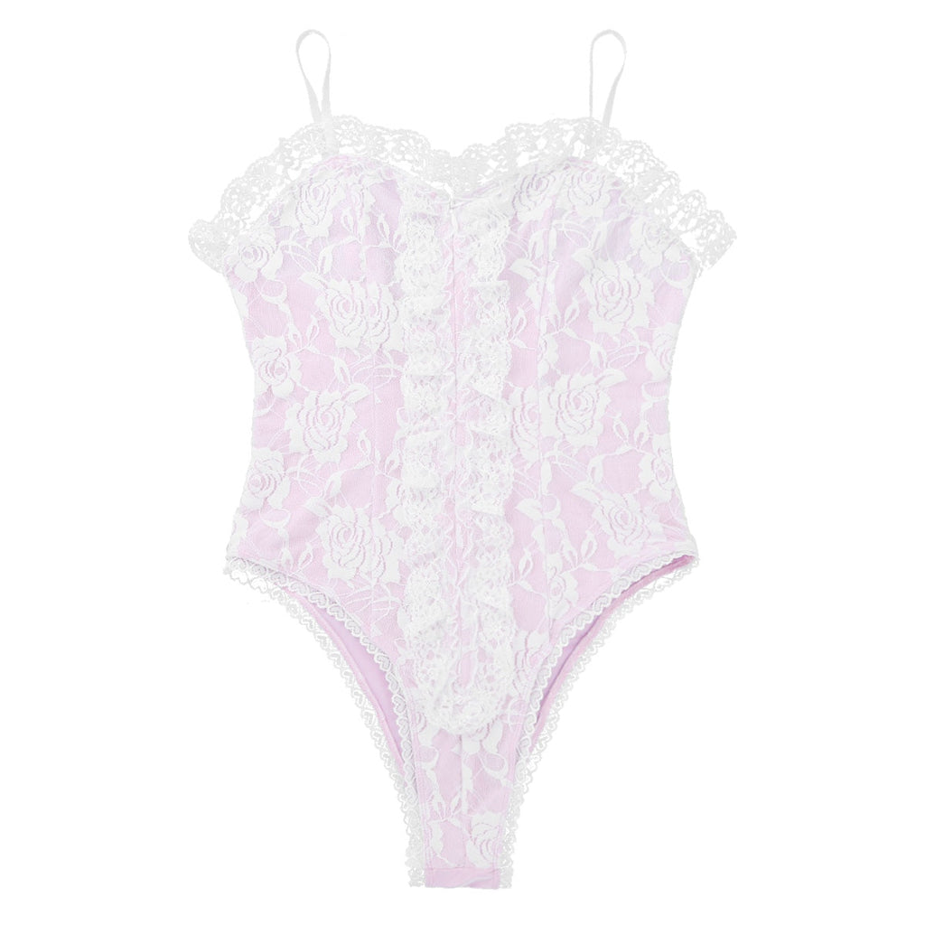 Lace Bodysuit for Crossdressers - Image 3