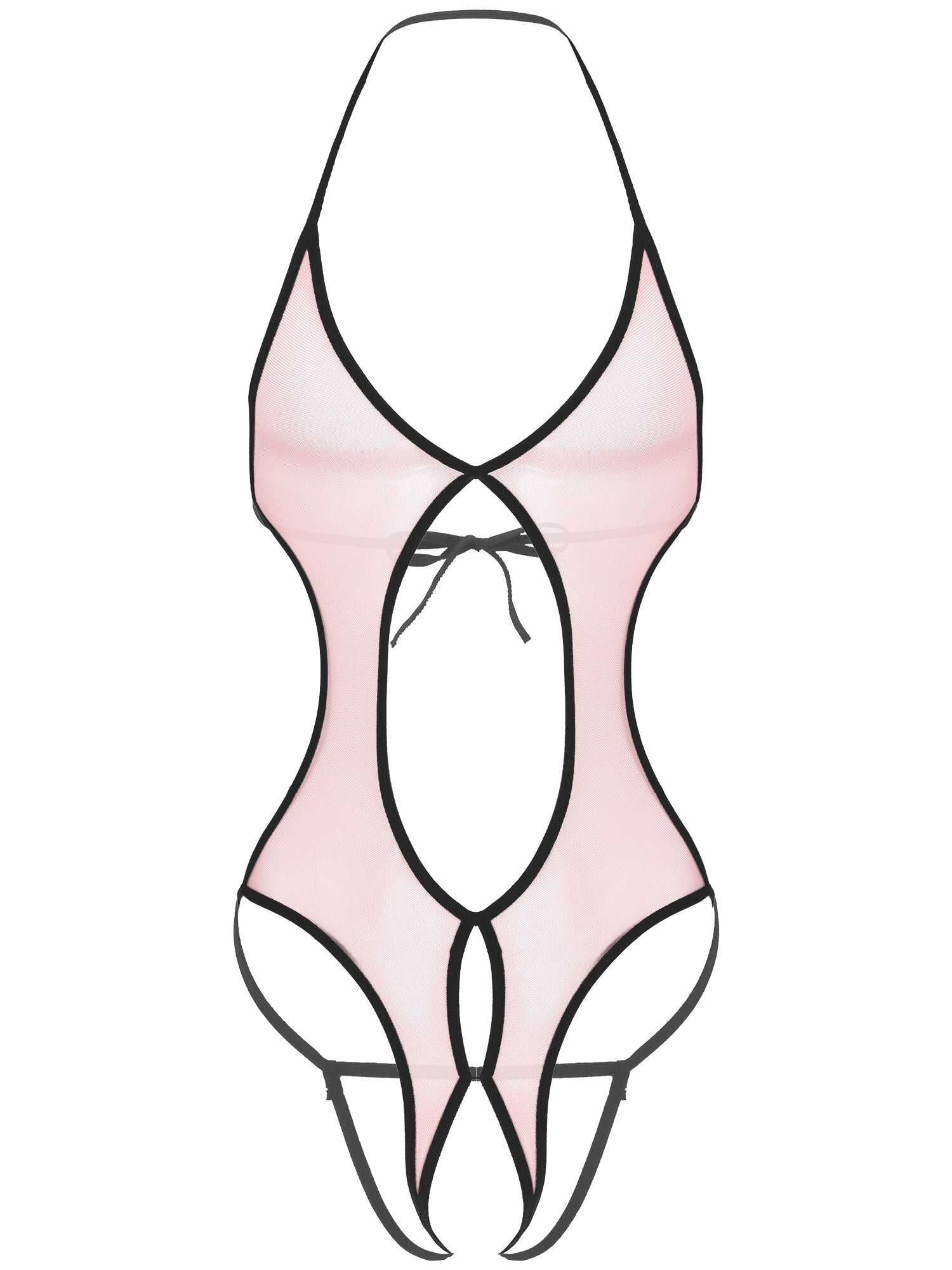 Sheer Mesh Catsuit for Crossdressers - Image 24