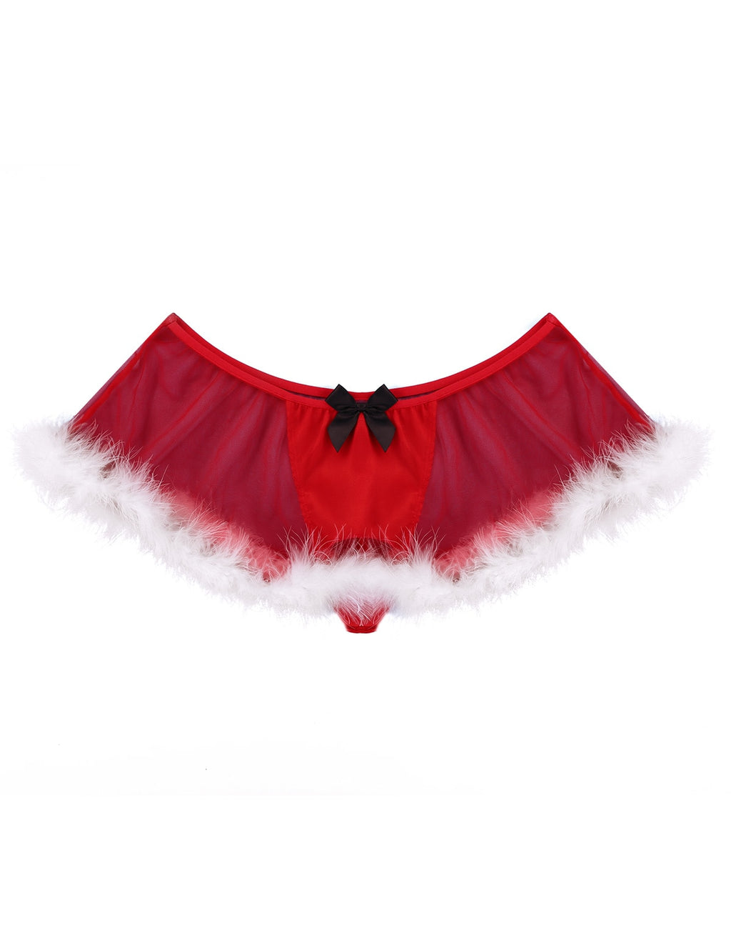 Festive Feminine Lingerie Set for Crossdressers - Image 7