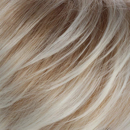 Ombre Ash Blonde Pixie Wig with Bangs - Crossdresser Cosplay Platinum Hair