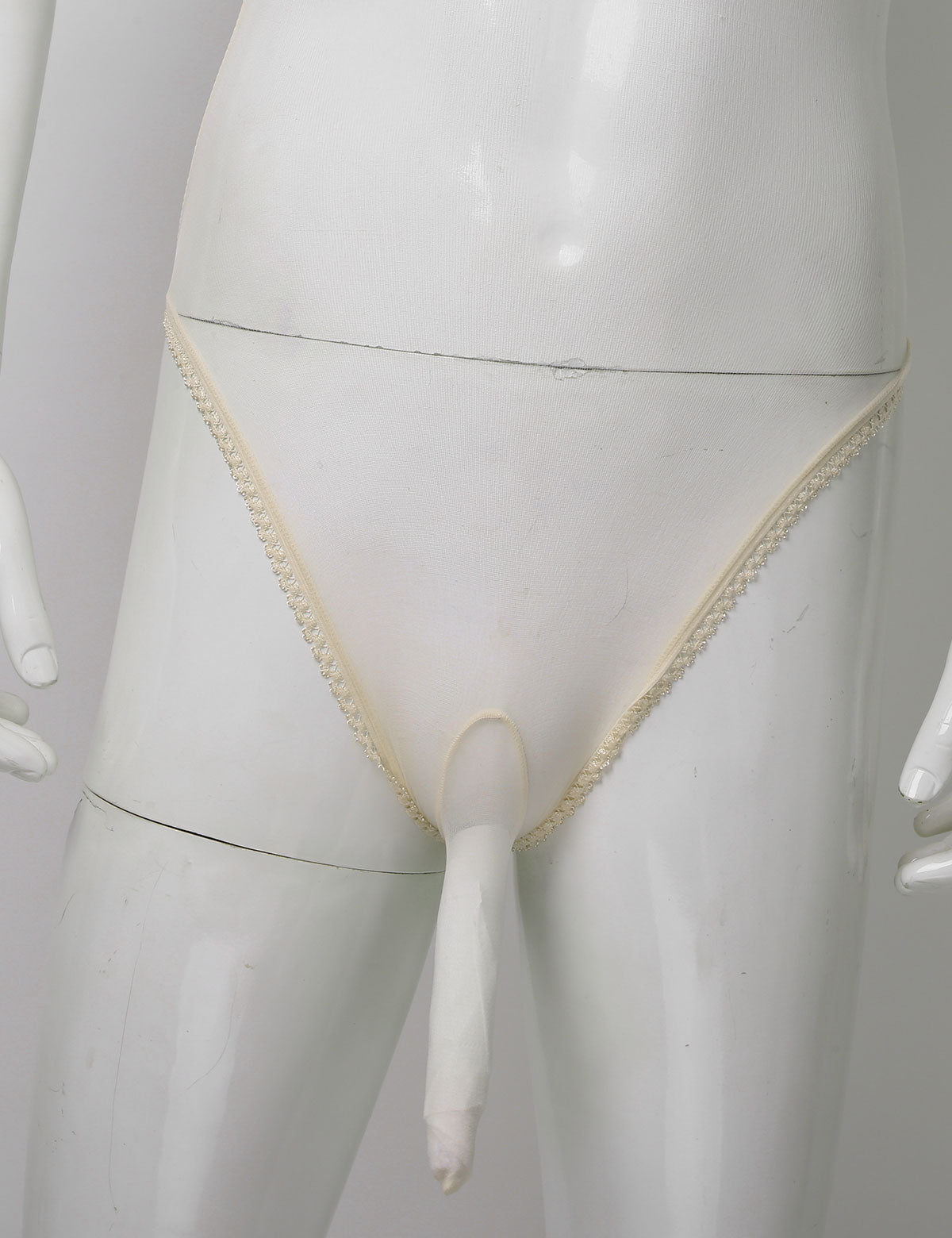 Lace Bodysuit for Crossdressers - Style 4 - Image 10