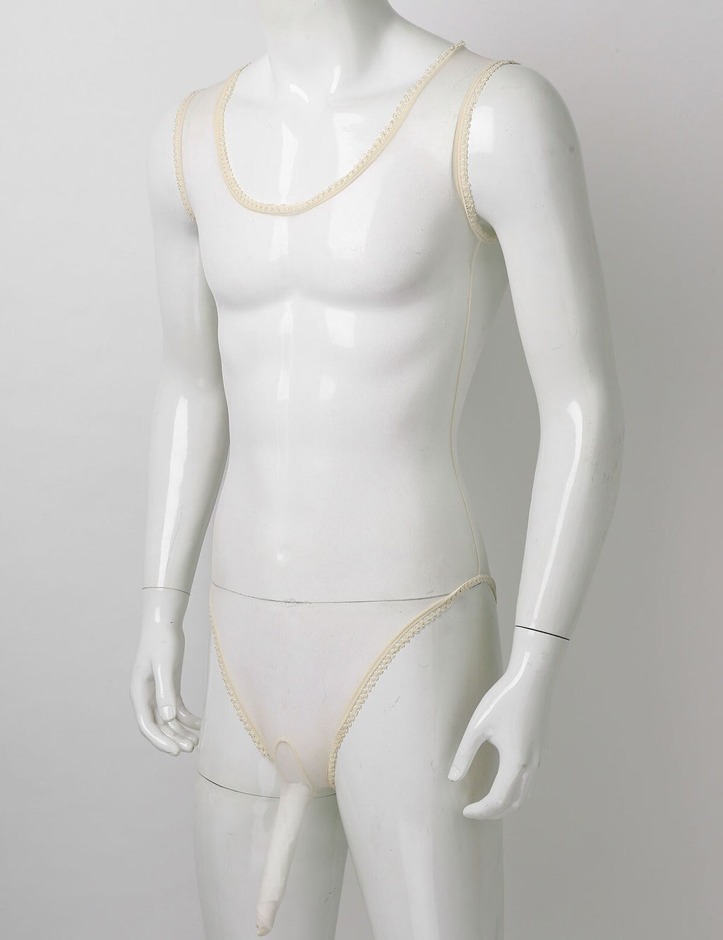 Lace Bodysuit for Crossdressers - Style 4 - Image 31