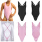 Exotic Sissy Bodysuit: Backless Nightwear for Men