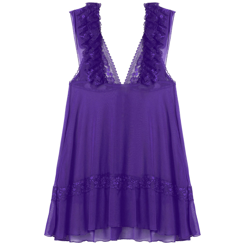Lace Babydoll Dress for Crossdressers - Style 2 - Image 12