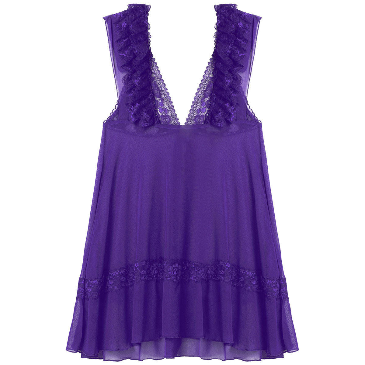 Lace Babydoll Dress for Crossdressers - Style 2 - Image 12