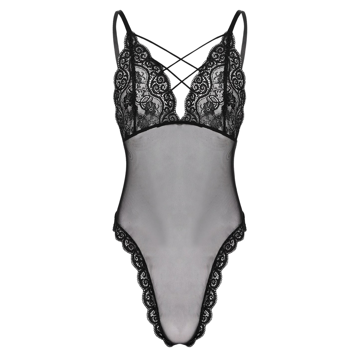 Lace Bodysuit: Seductive Lingerie for Male Crossdressers