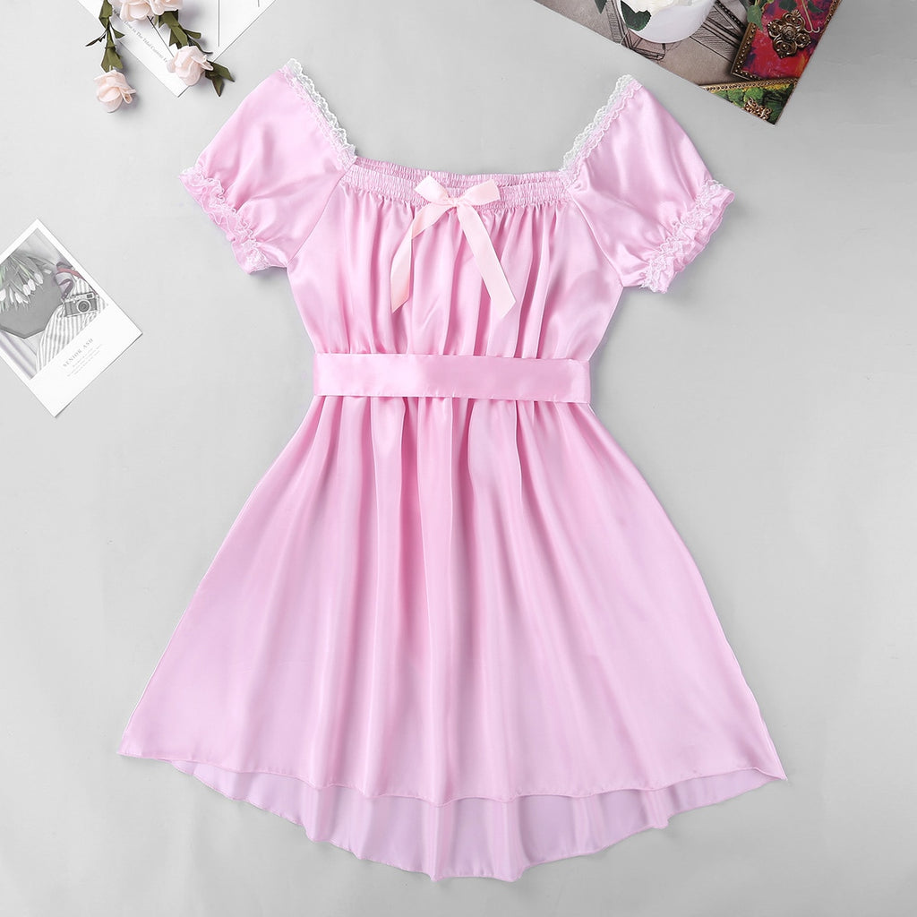 Satin Bodysuit for Crossdressers - Style 4 - Image 10