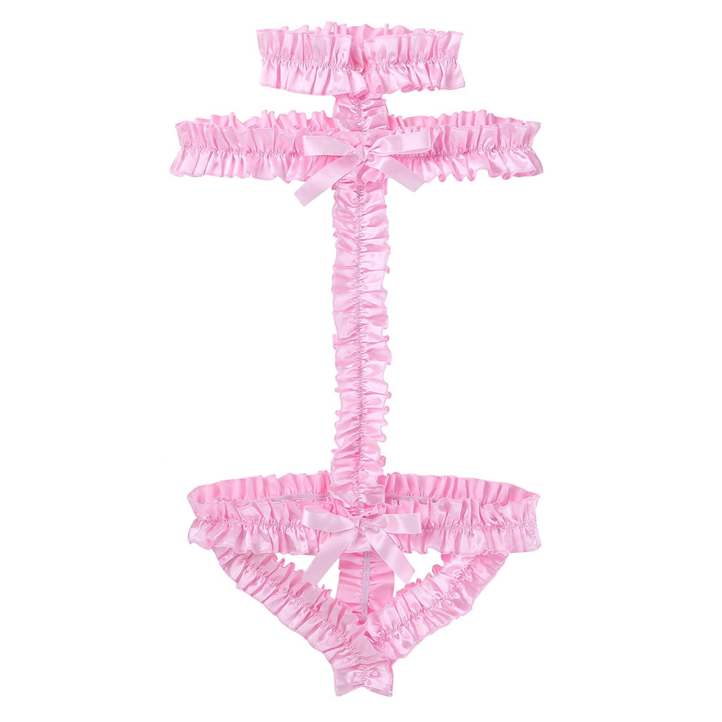 Lace Bodysuit for Crossdressers - Style 9 - Image 17