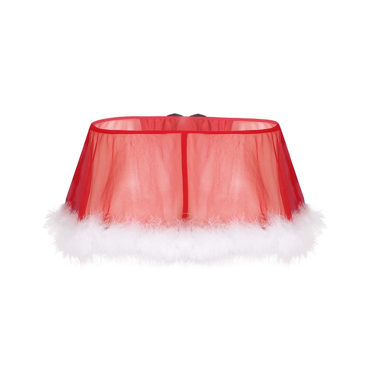 Festive Feminine Lingerie Set for Crossdressers - Image 8