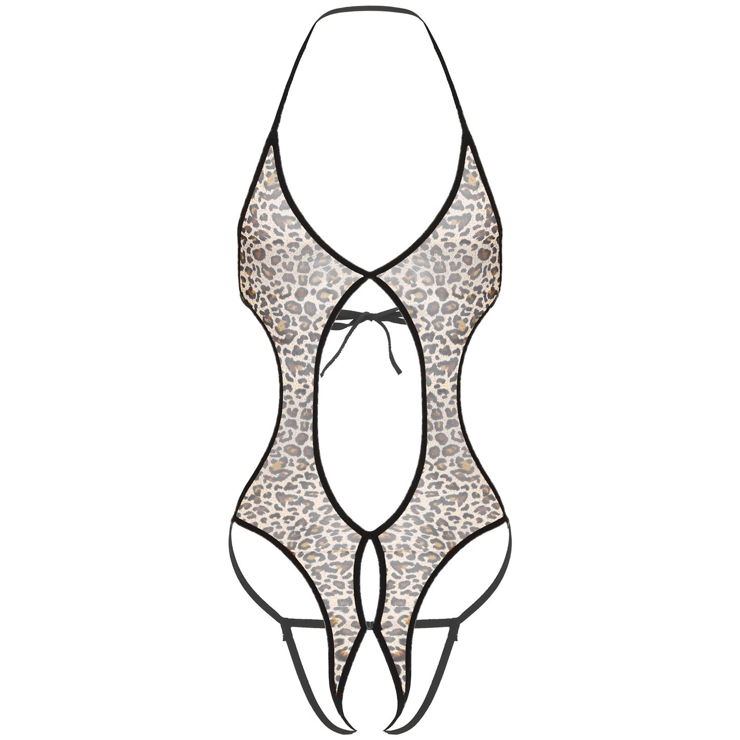 See-through Mesh Bodysuit: Seductive Lingerie for Sissy Role Play