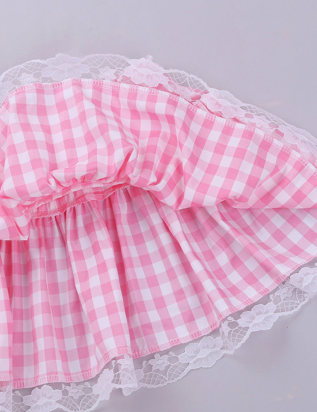 Plaid Ruffle Mini Skirt for Crossdressers - Image 14